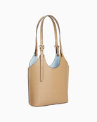 Tommy Hilfiger TH Modern mini tote beige full view – Áines Boutique