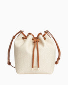 Tommy Hilfiger TH Monoplay bucket bag front view – Áines Boutique