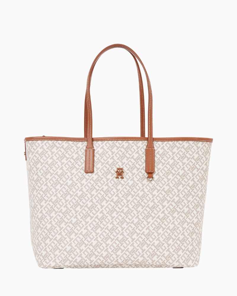 Tommy Hilfiger - TH Monoplay Leather Tote