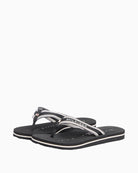 Black Tommy Hilfiger summer sandals paired view on white background – Áines Boutique