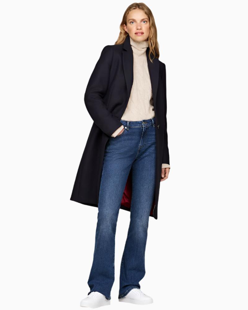 Tommy Hilfiger - Wool Blend Classic Coat