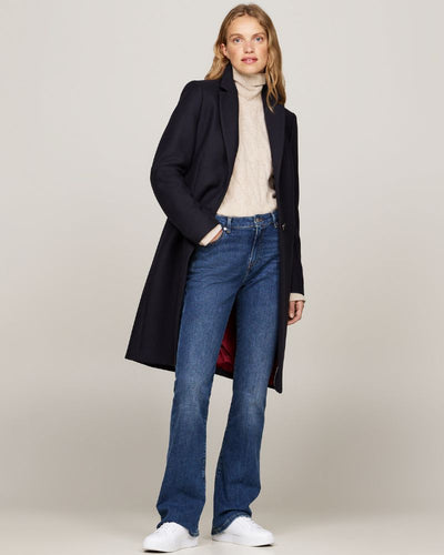 Tommy Hilfiger - Wool Blend Classic Coat