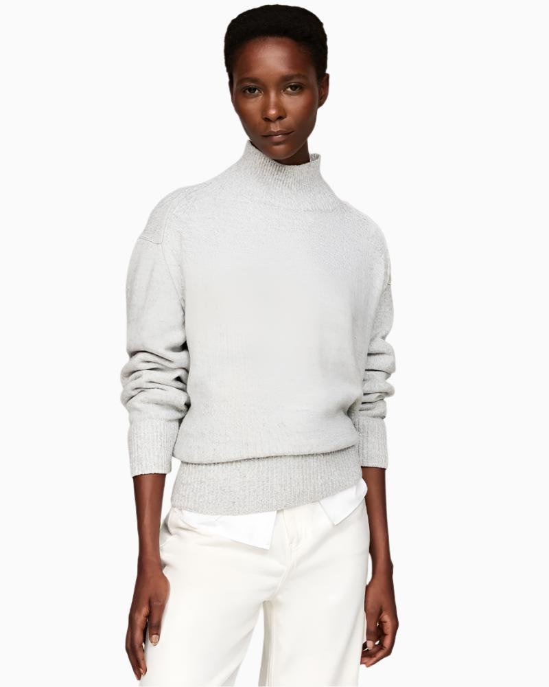 Tommy Hilfiger - Wool Blend Mock Neck Sweater