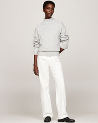 Tommy Hilfiger - Wool Blend Mock Neck Sweater