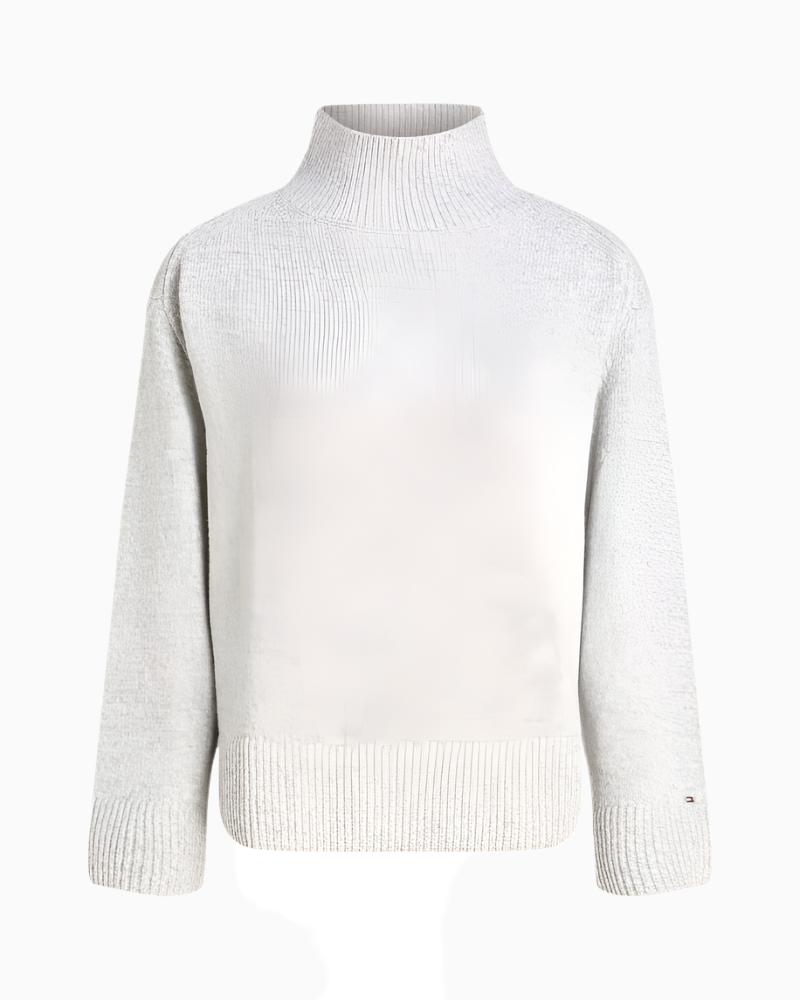 Tommy Hilfiger - Wool Blend Mock Neck Sweater