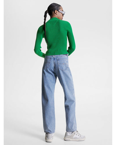Tommy Jeans - BADGE ZIP THRU SWEATER