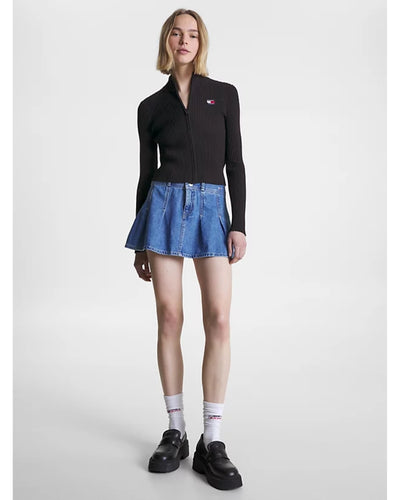 Tommy Jeans - BADGE ZIP THRU SWEATER