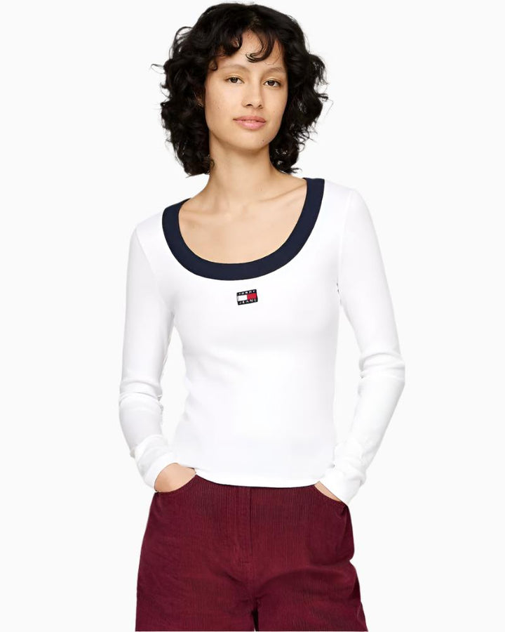 Tommy Jeans - Badge Binding Top 