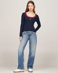 Tommy Jeans - Badge Binding Top