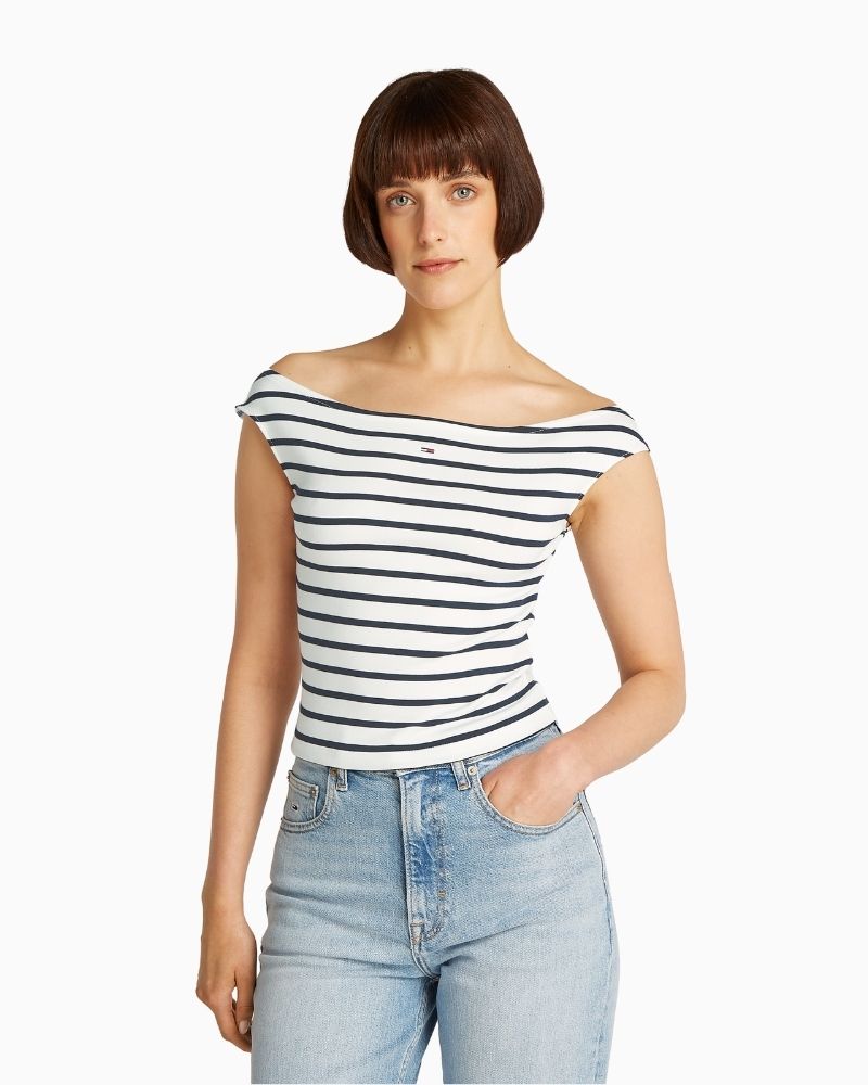 Tommy Jeans - Boat Neck Top