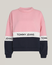 Tommy Jeans - Colour Blocked Crew Neck Sweatshirt