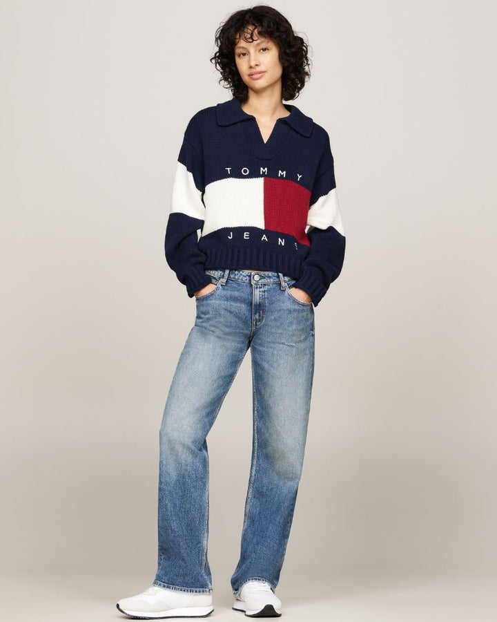 Tommy Jeans - Flag Rugby Sweater