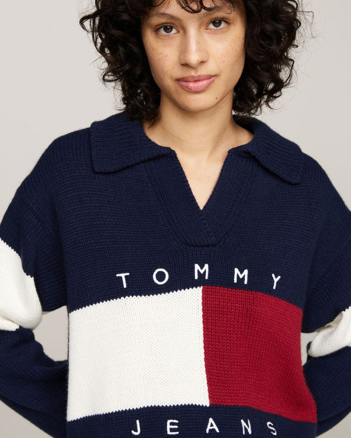 Tommy Jeans - Flag Rugby Sweater