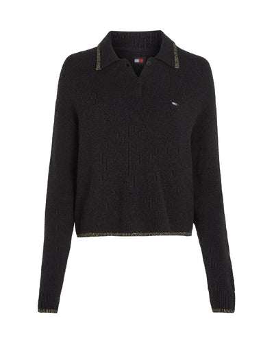 Tommy Jeans - Glitter Polo Sweater 