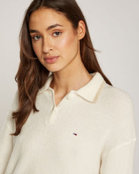 Tommy Jeans - Glitter Polo Sweater 