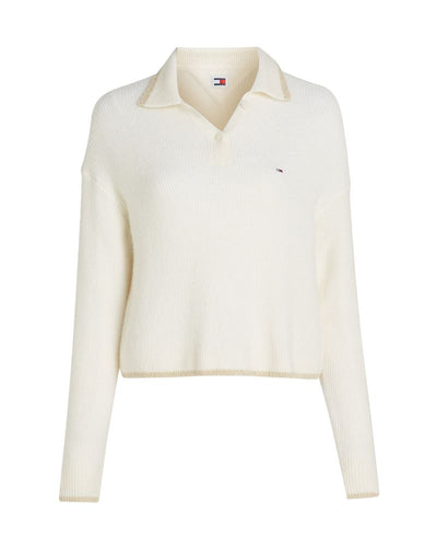 Tommy Jeans - Glitter Polo Sweater 