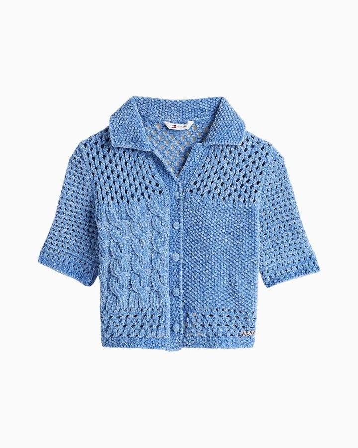 Tommy Jeans - Knit Polo Cardigan 