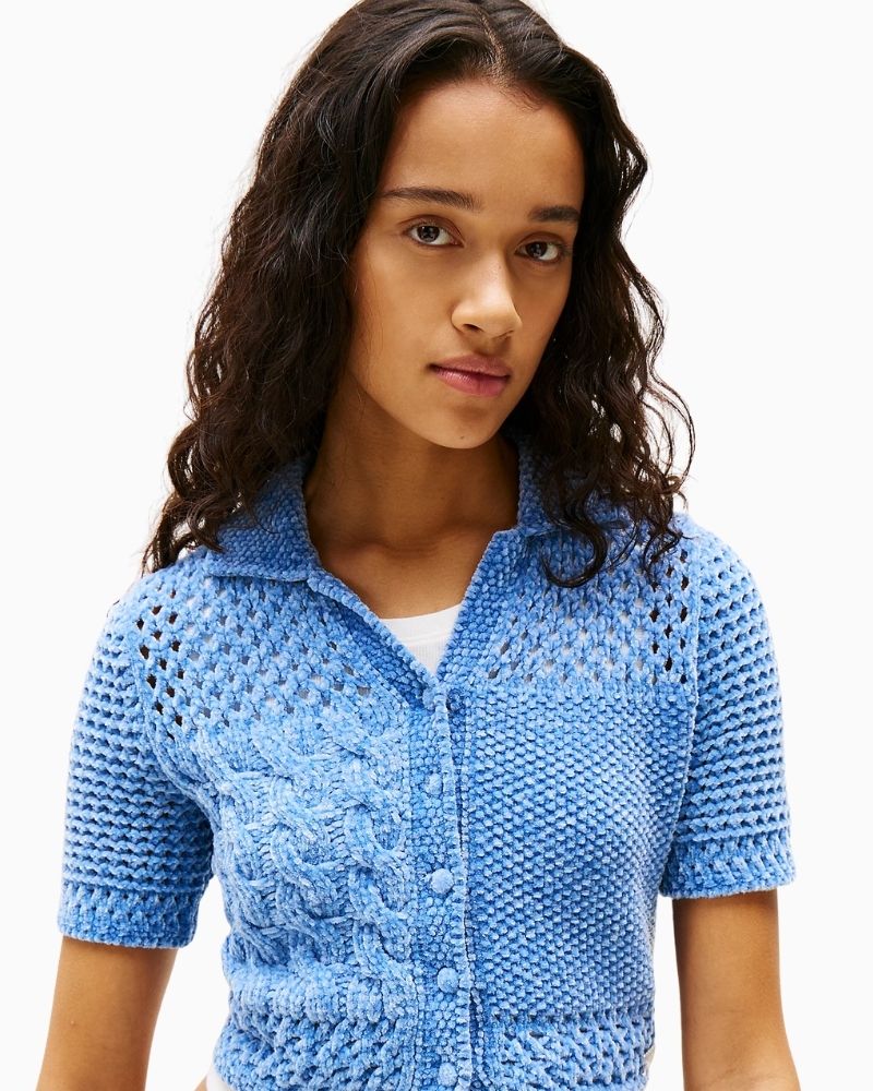 Tommy Jeans - Knit Polo Cardigan 