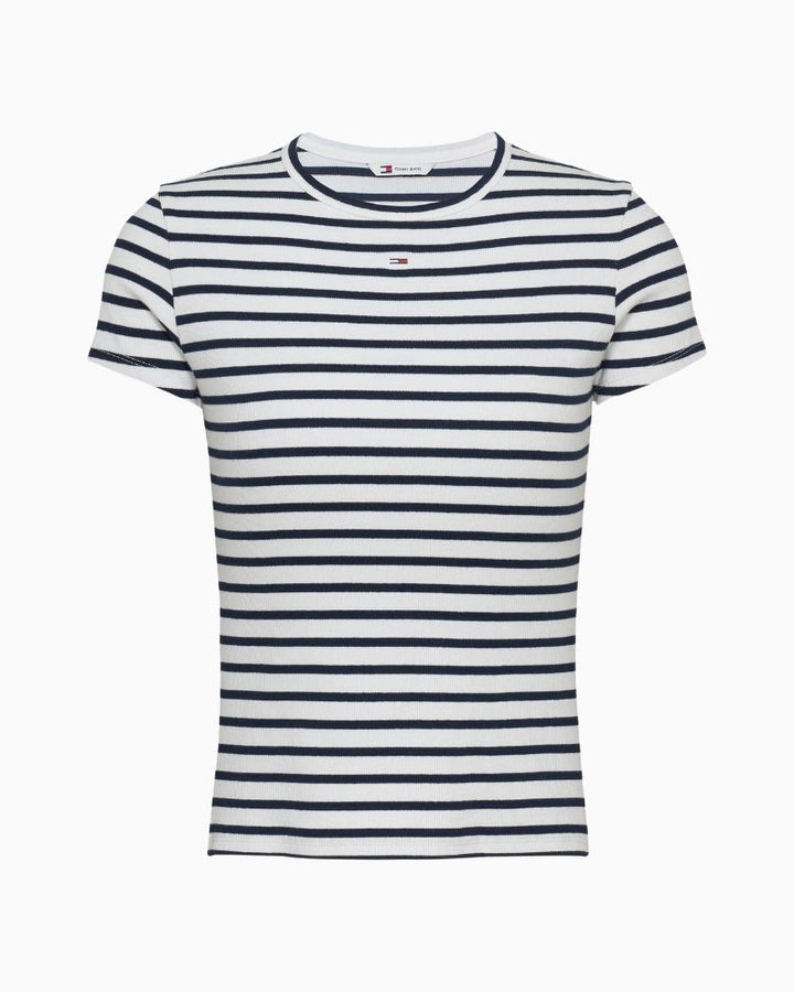 Tommy Jeans - Slim Essential Rib Top