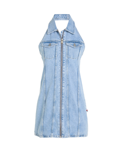 Tommy Jeans - Zip Halterneck Dress