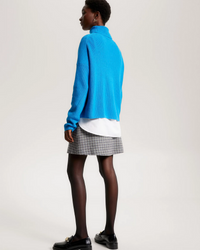 Tommy Women - Cardigan Stitch Funnel Neck Top 