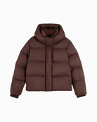 Tommy Hilfiger Down Modern Jacket in Brown padded detail
