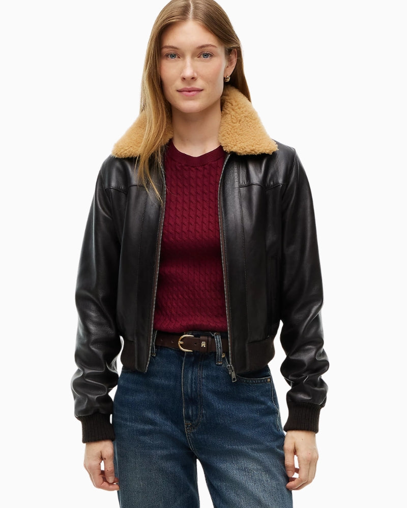 Tommy Hilfiger Effortless 2.5 NB Brass Belt in Brown styled view