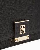 Tommy Hilfiger Her Medium Crossover Bag in Black monogram detail