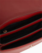 Tommy Hilfiger Libre Conv Flap Crossover Bag in Red interior detail view