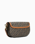 Tommy Hilfiger Monoplay Saddle Bag in Black back view