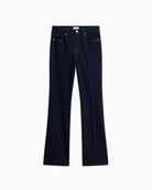 Tommy Hilfiger Skye Mid Rise Bootcut Essential Jeans in Dark Denim waist detail