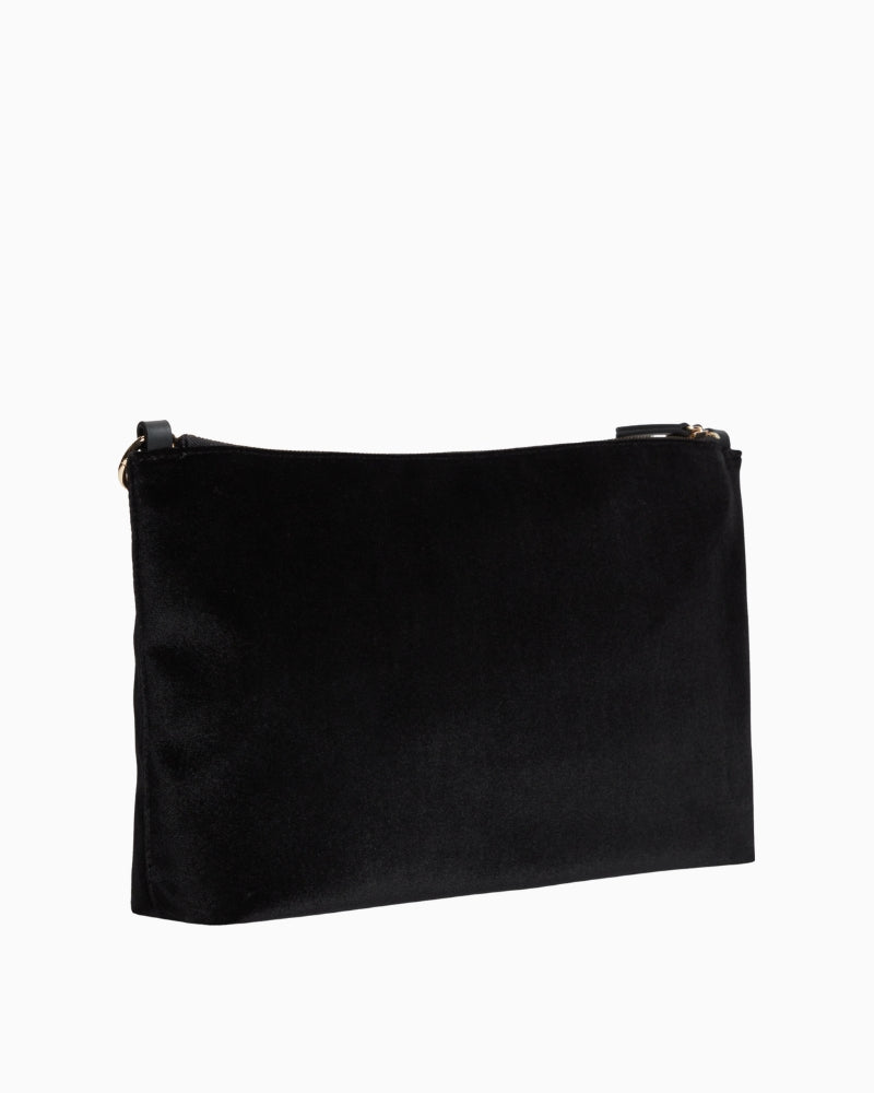 Tommy Hilfiger TH Downtown Mini Bag Velv in Black back view