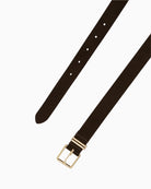 Tommy Hilfiger TH Square 2.5 NB Belt in Brown buckle detail