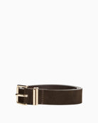 Tommy Hilfiger TH Square 2.5 NB Belt in Brown front view