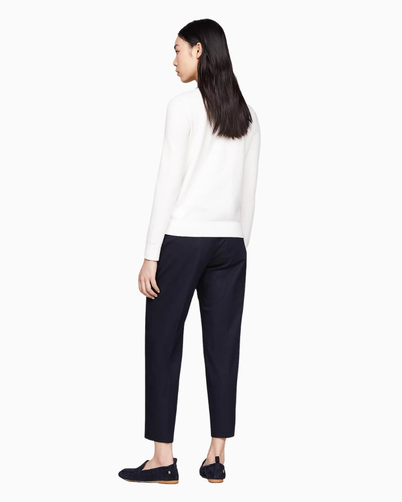 Tommy Hilfiger boat neck jersey jumper side view