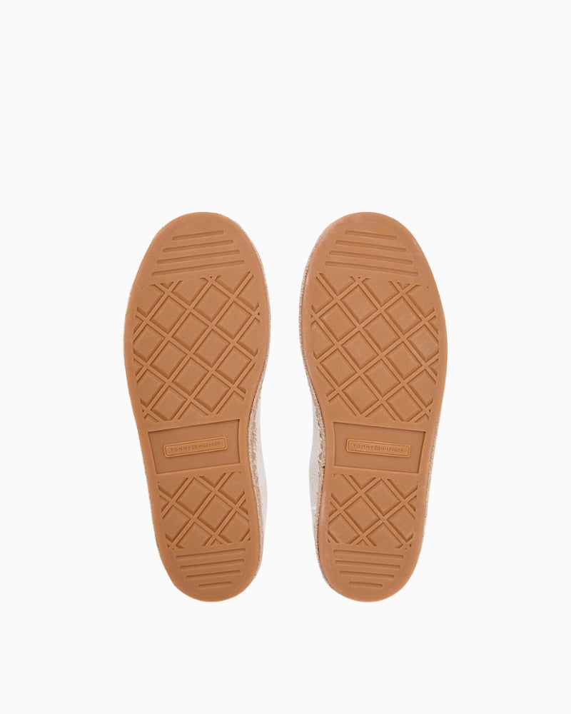 Tommy Hilfiger trainers jute midsole detail