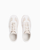 Tommy Hilfiger woven rope trainers natural top view