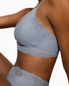Side view of Triumph Lift Smart Bra with adjustable straps and smooth finish