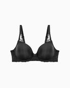Triumph Amourette Spotlight Padded Bra in black front view