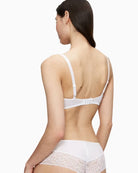 Triumph Amourette Spotlight Padded Bra in white back view