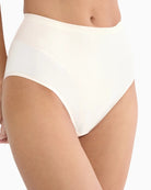 Triumph BMU Illusion Curve shaping maxi knickers ecru white back view