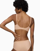 Triumph Body Make-Up Soft Touch Bra in nude back view