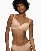 Triumph Body Make-Up Soft Touch Bra in nude front view