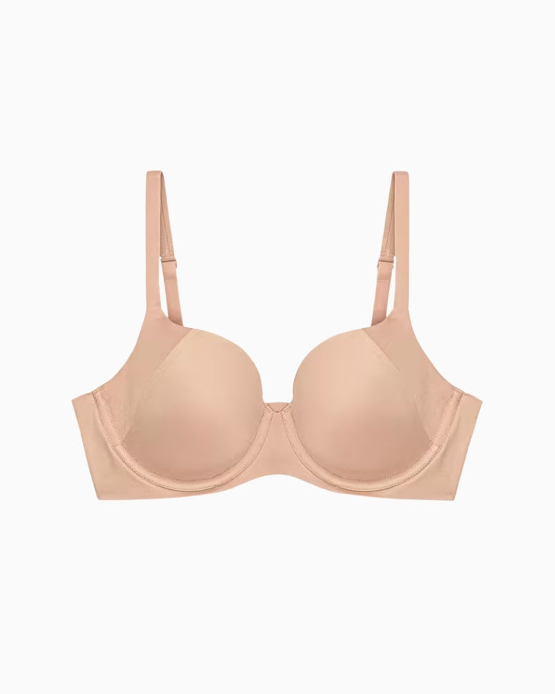 Triumph Body Make-Up Soft Touch Bra in nude strap detail