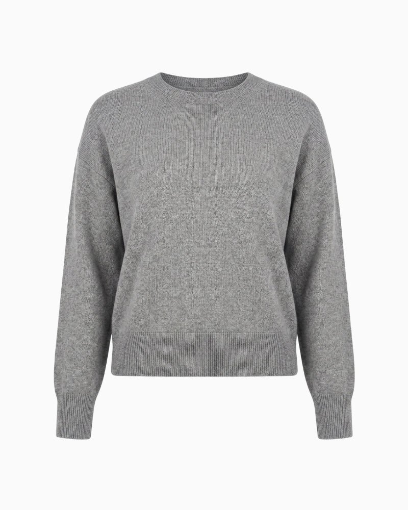 Twns The Label Aurora Jumper in Grey front view