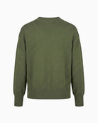 Twns The Label Aurora Jumper in Khaki back view