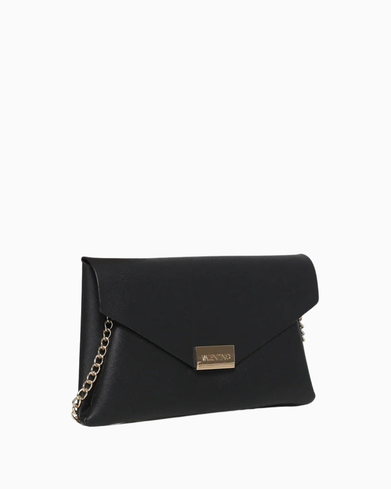 Valentino Bags Divina pochette compact structured shape side view – Áines Boutique