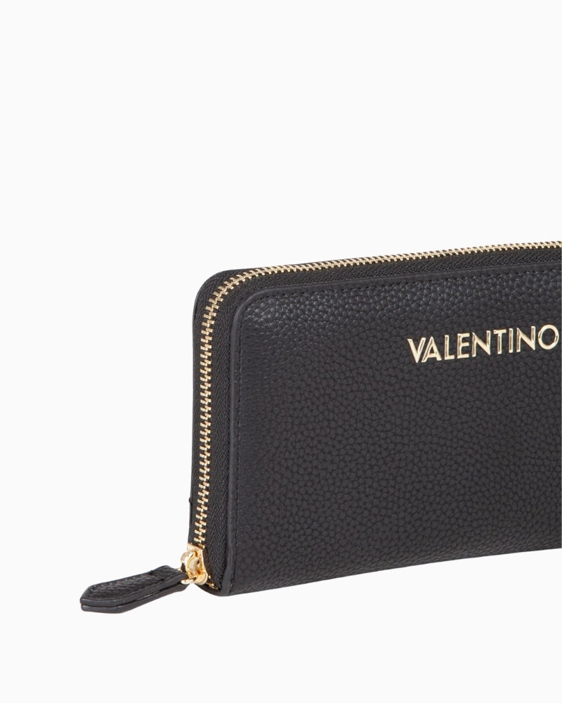 Valentino Brixton Zip Wallet logo detail – Áines Boutique