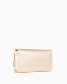 Valentino Bags Divina gold clutch bag back view – Áines Boutique
