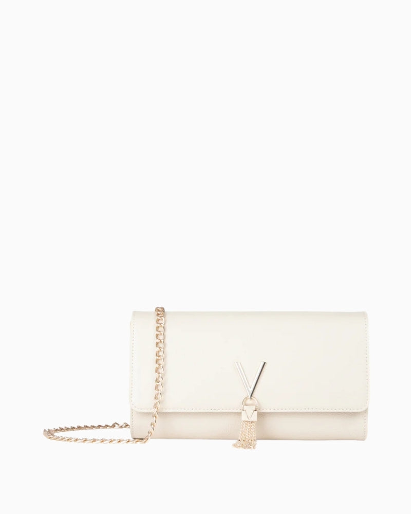 Valentino Bags Divina clutch bag front view – Áines Boutique